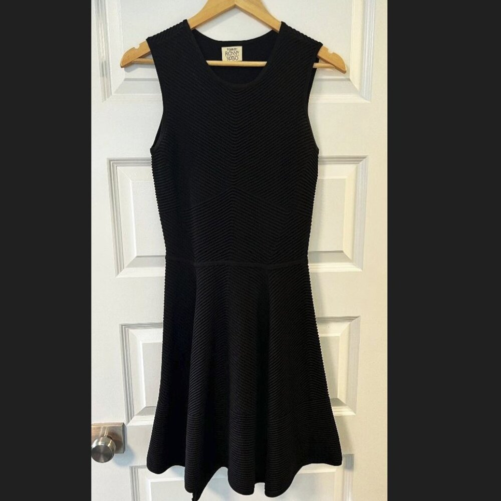 Torn by Ronny Kobo Fit and Flare Sleeveless  Dress